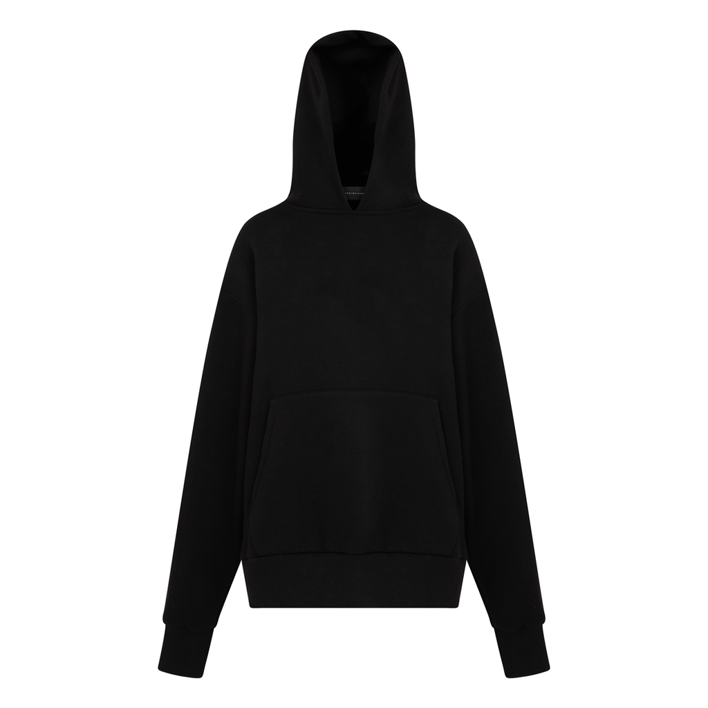 Printed Hooded Oversize Sweatshirt
